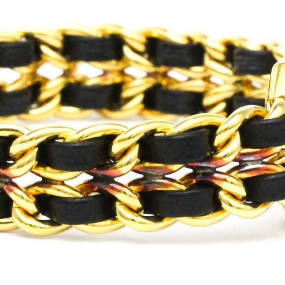 CHANEL Premiere Size L Gold Plated Quartz Ladies Watch H0001 BF582982 - Picture 7 of 9